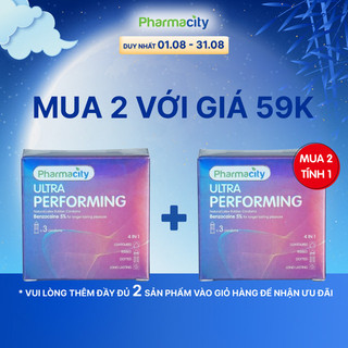Bao cao su Pharmacity Ultra Performing