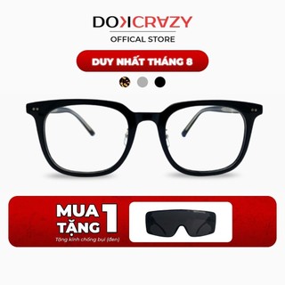 Gọng kính thời trang DOKCRAZY NICOS nam nữ phù hợp nhiều dáng mặt hot trend Hàn Quốc