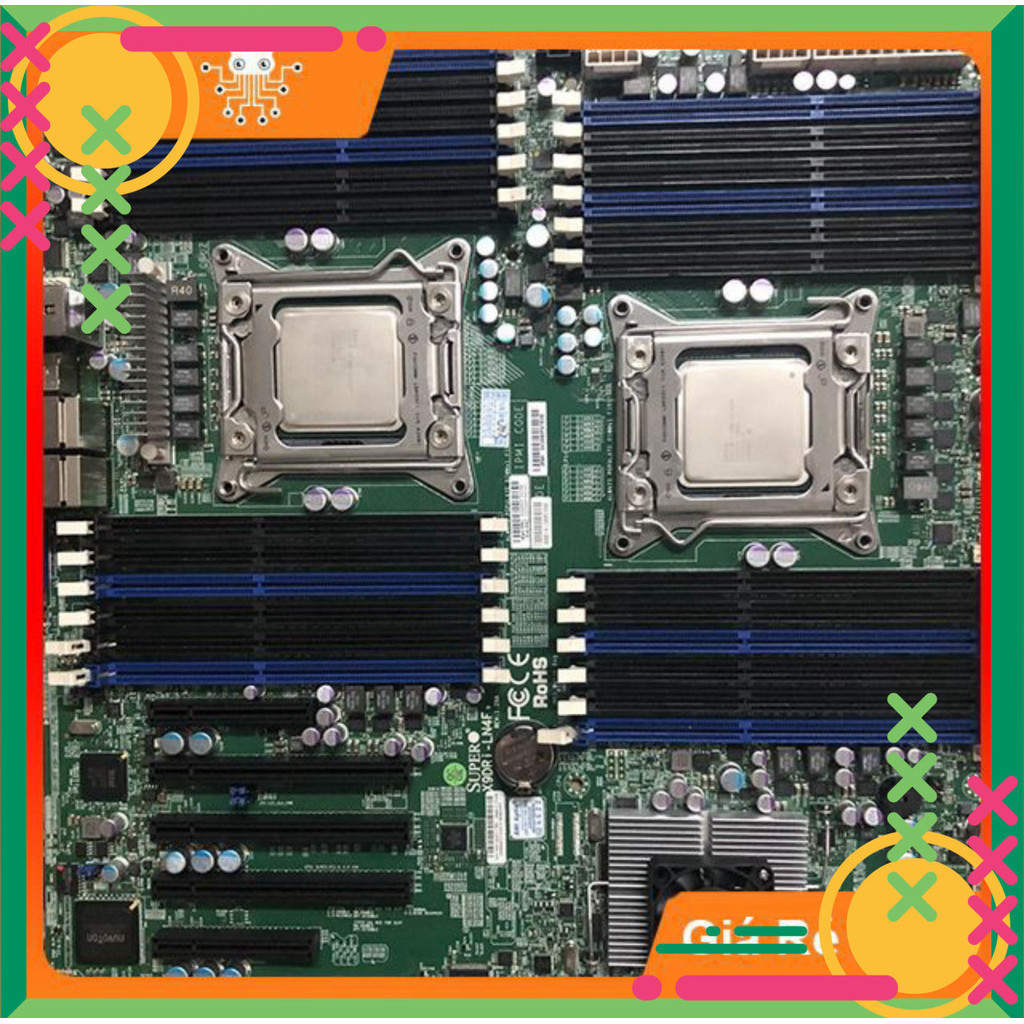 Bo mạch chủ Mainboard Main Supermicro X9DRI dual 2 CPU C602 x79 socket 2011 E5-2650 2660 2670 2680 E