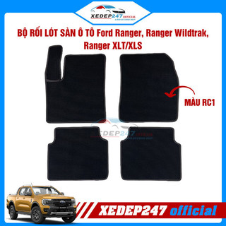 Bộ thảm rối lót chân ô tô 5 chỗ dành cho xe Ford Ranger, Ranger Wildtrak, Ranger XLT/XLS