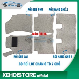 Bộ thảm rối lót chân ô tô 7 chỗ dành cho xe Mitsubishi Xpander 2018-2023