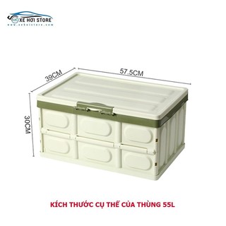 Thùng gấp gọn đa năng thuận tiện