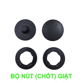 Bộ khuy nút cố định thảm lót sàn ô tô 5D 6D dành cho xe hơi 5,7 chỗ 4 miếng giữ rối không bị xô lệch