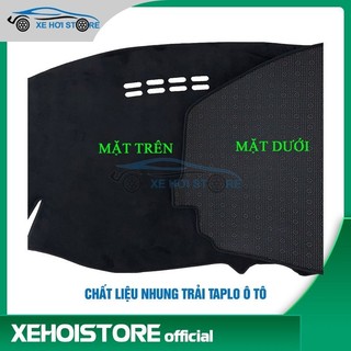 Thảm Taplo xe Kia Soluto 2015-2020 chất liệu nhung