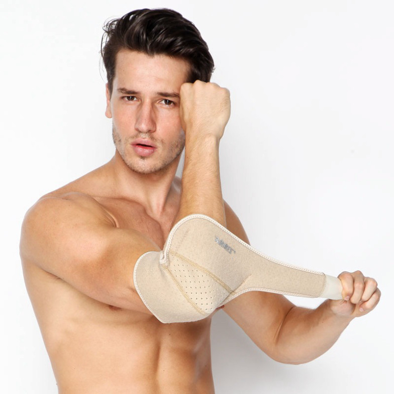 Bảo vệ khuỷu tay Aolikes 7948 chơi tennis cầu lông sport elbow Bó khuỷu tay thoáng khí cdb11