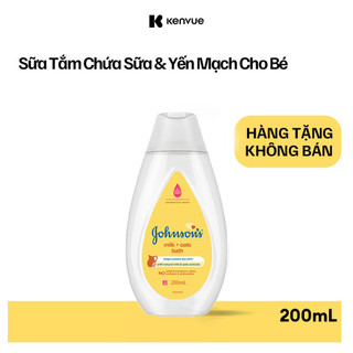 Sữa tắm Johnson's chứa sữa và yến mạch 200ml