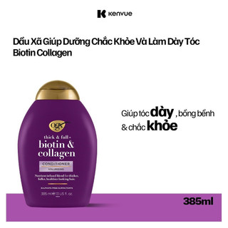 Dầu xả OGX - Dung Tích 385ml