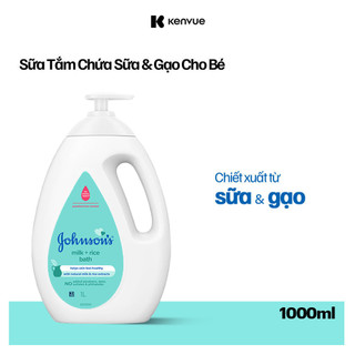 Sữa tắm Johnson's chứa sữa và gạo 1000ml - 100979992
