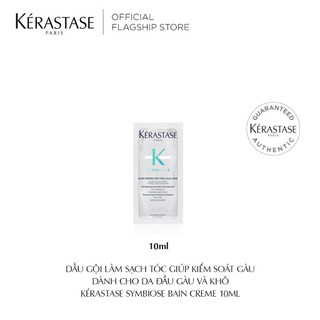  Dầu gội làm sạch tóc giúp Kiểm soát gàu dành cho da đầu gàu và khô Kérastase Symbiose Bain Creme 10ml