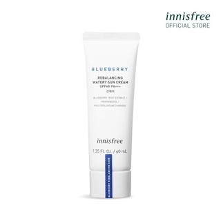 Kem chống nắng vật lý innisfree Blueberry Rebalancing Watery Sun Cream Spf45 Pa+++ 40ml