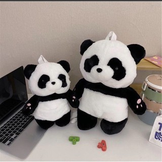 Balo lông gấu panda siêu cute