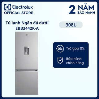 Tủ lạnh electrolux inverter ultimatetaste 300 ngăn đá dưới 308 lít - ebb3442k-a