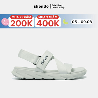 Giày Sandal Nam Nữ SHONDO F6 Sport Thời Trang Nhẹ Êm Đi Học, Đi Làm Thời Trang Năng Động Màu Xám Rêu F6S2424