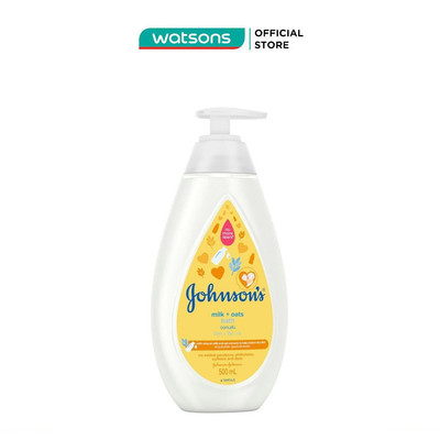 Sữa Tắm Johnson'S Milk + Oats Bath 500ml