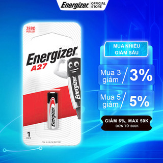 Pin Energizer A27_12 volt - Vỉ 1 viên - Hàng chính hãng