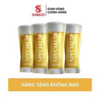 Combo 4 Ly thuỷ tinh Saigon Special