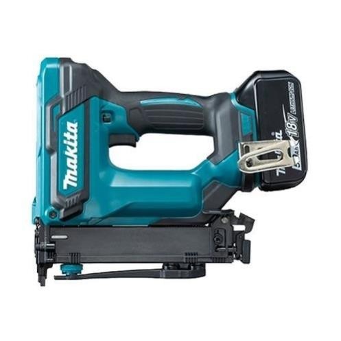 Máy bắn đinh ghim dùng pin Makita DST121ZK - 18V, Kích thước 260x79x216mm, Trang bị pin Lithium-ion