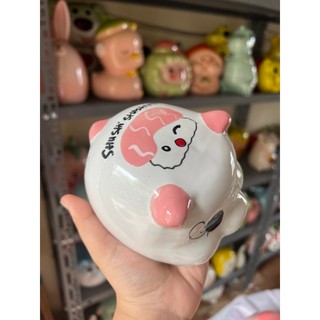 Heo lỗ tròn/ Bò sữa béo lỗ tròn/ heo mini lỗ tròn gốm sứ Bát Tràng