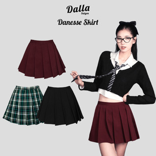 DALLA Chân váy xếp ly phom phồng basic