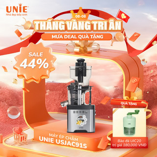 Máy ép chậm thông minh unie usjac91s- bảo hành chính hãng 2 năm