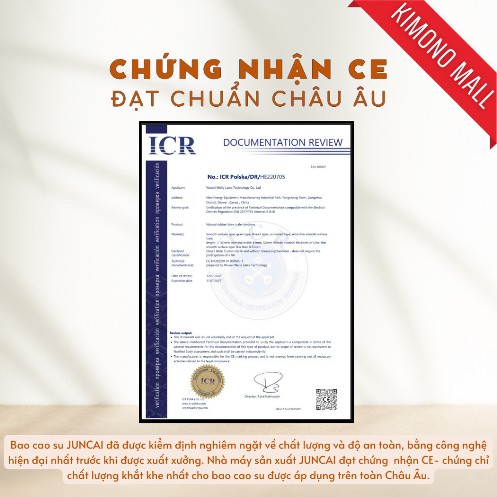 [CHE TÊN] Bao cao su Juncai 001 siêu mỏng gân gai kéo dài thời gian, cao cấp nhiều gel bôi trơn, BCS juncai-olo_store