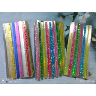 SET 5 Túi Giấy Gấp Sao Sắc Màu Đẹp (Túi 50 Cái)