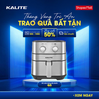 Nồi chiên không dầu Kalite Q5 dung tích 5,5L chiên gà, khoai tây chiên đa năng