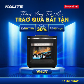 Nồi chiên hơi nước Kalite Steam X dung tích 15L  hấp - chiên - nướng 3 trong 1, bảo hành 24 tháng