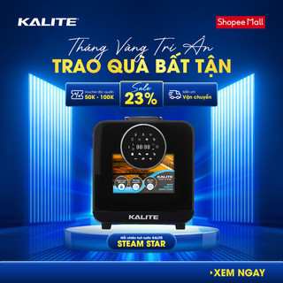 Nồi chiên hơi nước Kalite Steam Star 15L hấp - chiên - nướng 3in1 công suất 1635W - Bảo hành 24 tháng
