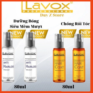 [ Free_Ship ] Tinh Dầu dưỡng tóc Lavox Siêu mềm mượt 80ml trắng_cam