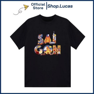 Áo Thun In Chữ SÀI GÒN VIỆT NAM Unisex Nam Nữ Form Rộng UT