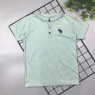 Áo cọc tay bé trai có cổ size 1-12 tuổi