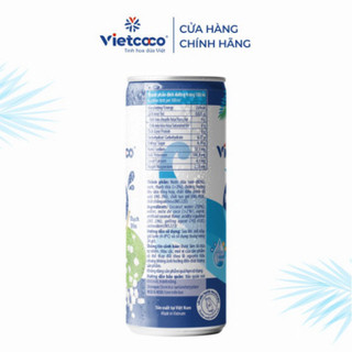 Nước dừa tươi có thạch Vietcoco lon 240ml