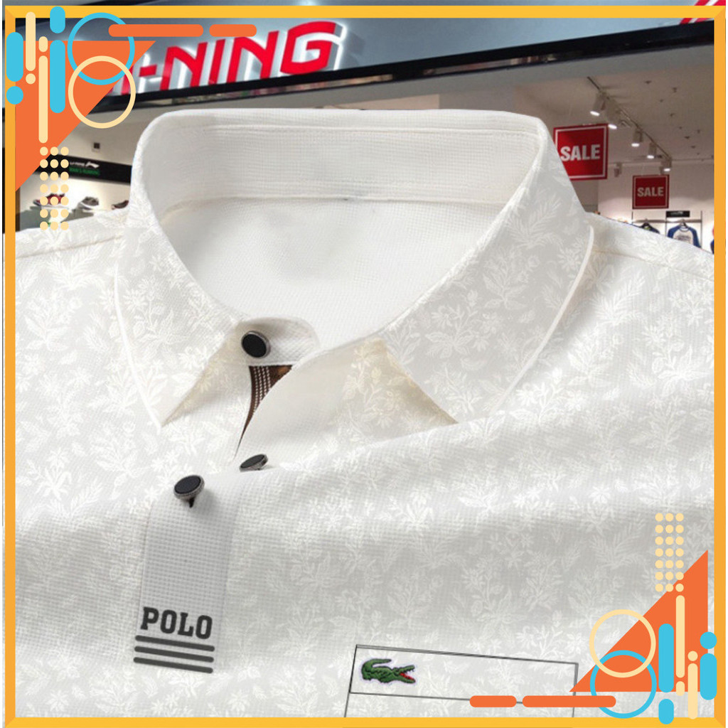 [SALE 40%] Giảm Sốc Hè  Áo Polo Hoa lá cành đẳng cấp quý ông 2024 USA   - Áo thun polo vải thoáng má