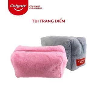 Túi trang điểm Colgate lông mềm mịn