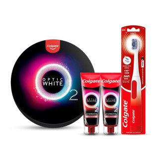 Bàn chải điện Colgate Sonic và 2 kem đánh răng Colgate Optic White O2 85g