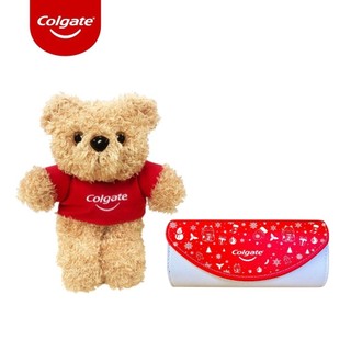 HB Gift] Combo Ví da du lịch và Gấu bông Colgate