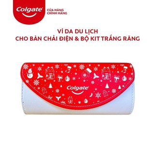 HB Gift] Combo Ví da du lịch và Gấu bông Colgate