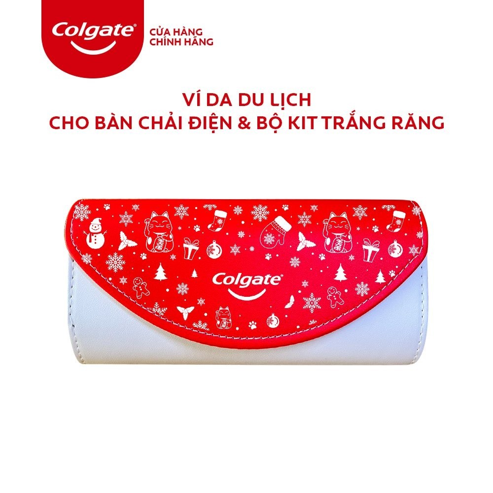[HB Gift] Ví da du lịch Colgate