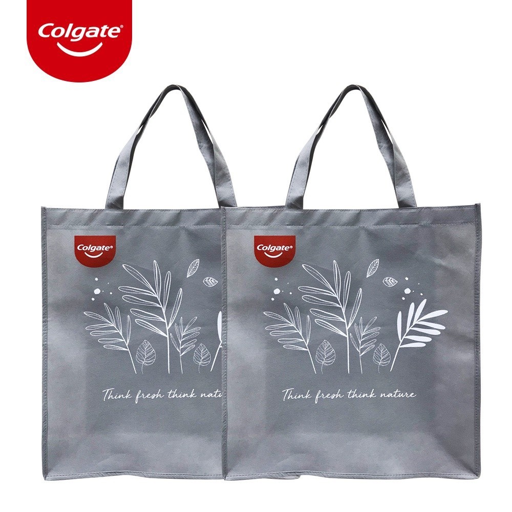 [HB Gift] 2 Túi vải Colgate không dệt eco ( màu ngẫu nhiên )