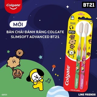 Bàn chải đánh răng Colgate SlimSoft Advanced- BT21