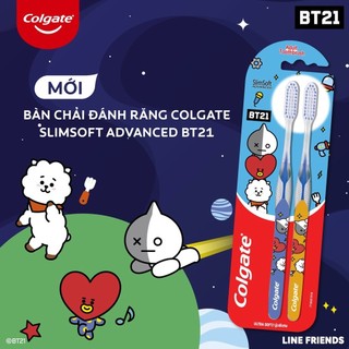 Bàn chải đánh răng Colgate SlimSoft Advanced- BT21