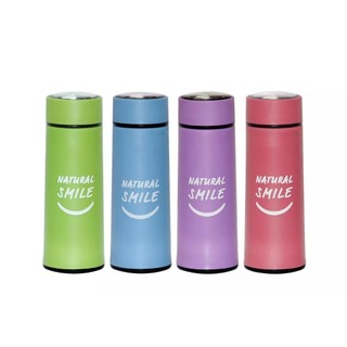 [HB Gift] Bình nước Natural Smile nhiều màu sắc 320ml (Tặng màu ngẫu nhiên)