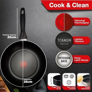 [HB Gift] Chảo Tefal Cook & Clean 24cm