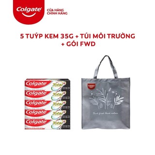 Combo 5 Tuýp kem đánh răng 35g và túi môi trường