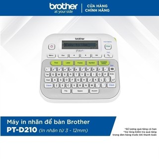 Máy in nhãn để bàn Brother PT-D210
