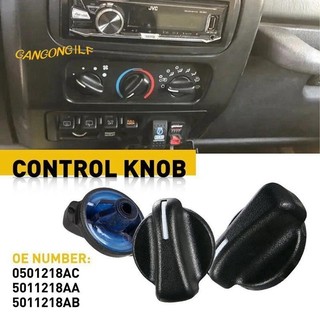 3 chiếc xe điều khiển khí hậu công tắc núm quay số dành cho xe jeep wrangler 1999-2005 05011218ac