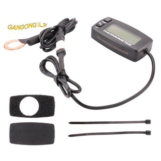 Đồng hồ đo nhiệt độ động cơ LCD kỹ thuật số Cảnh báo quá nhiệt độ với cảm biến RL-TS002 cho xe máy Dirtbike ATV