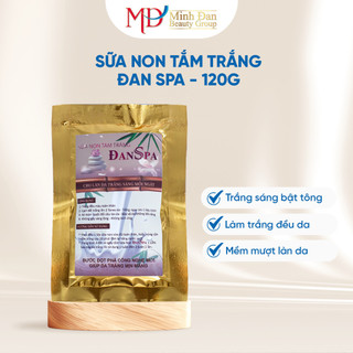 Sữa non tắm trắng Đan Spa 120gr Minh Đan Beauty Group [Trắng xinh lung linh]