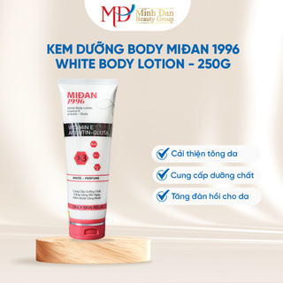 Kem dưỡng body miđan 1996 - white body lotion 250gr - minh đan beauty group